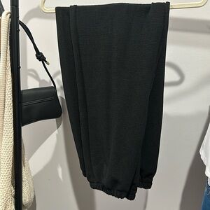 Black lounge pants